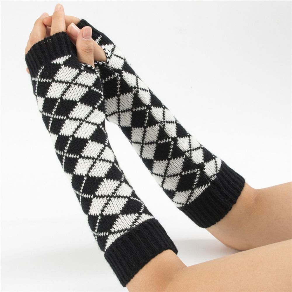Acryl Geometrische Casual Herfsthandschoenen