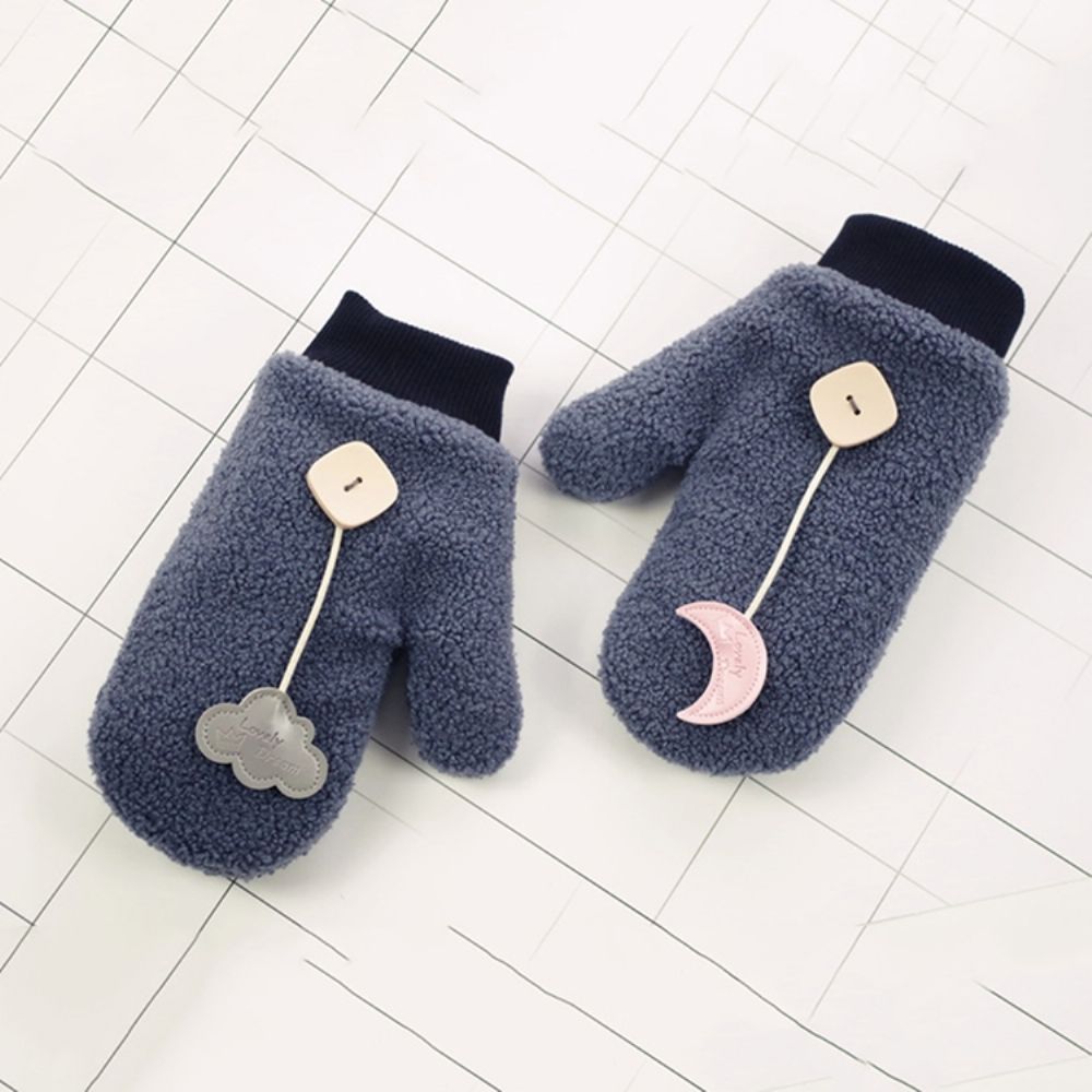 Fluffy Fastener Dameshandschoenen