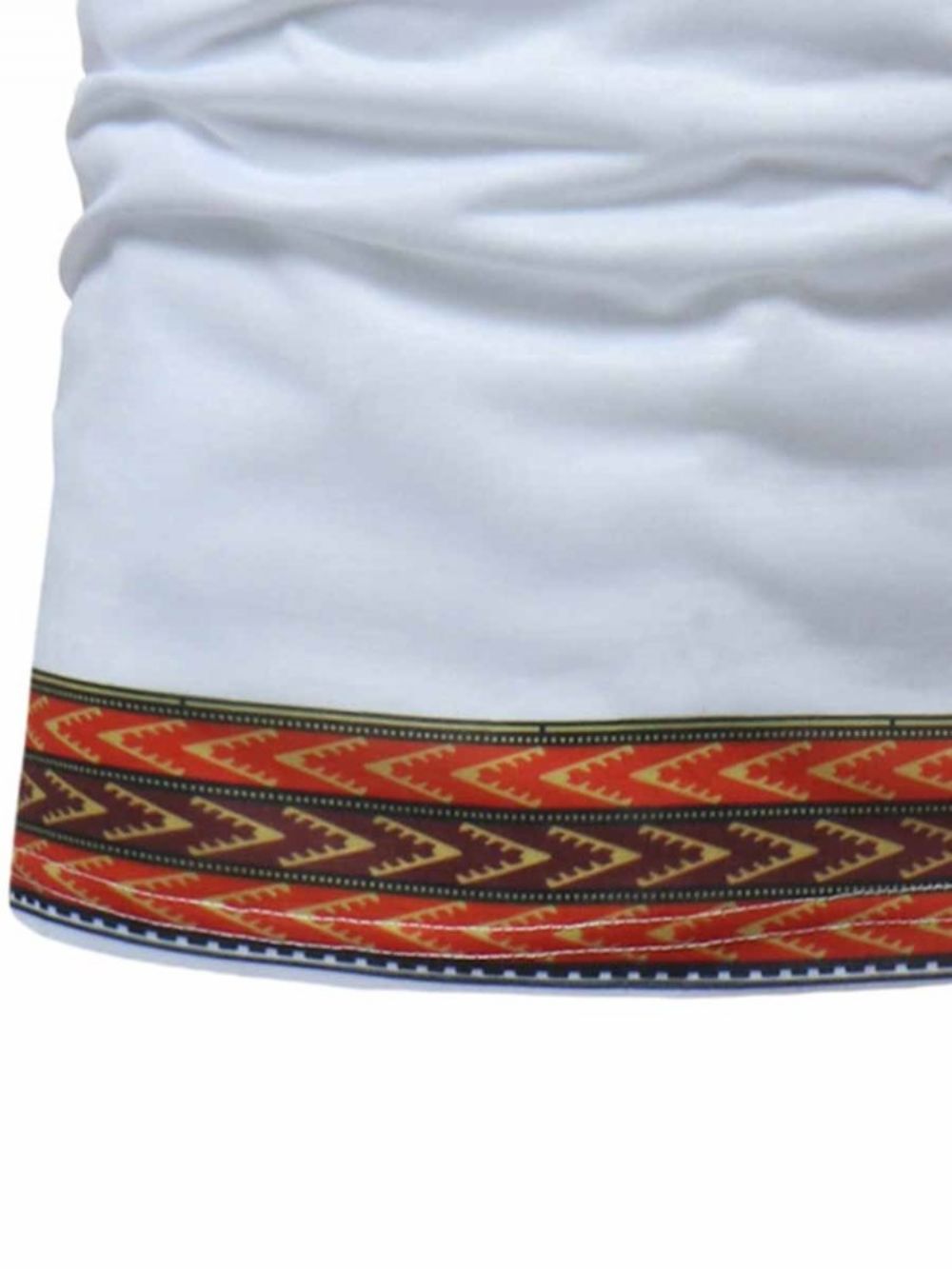African Fashion Dashiki Printed Slim T-Shirt Met Korte Mouwen Heren