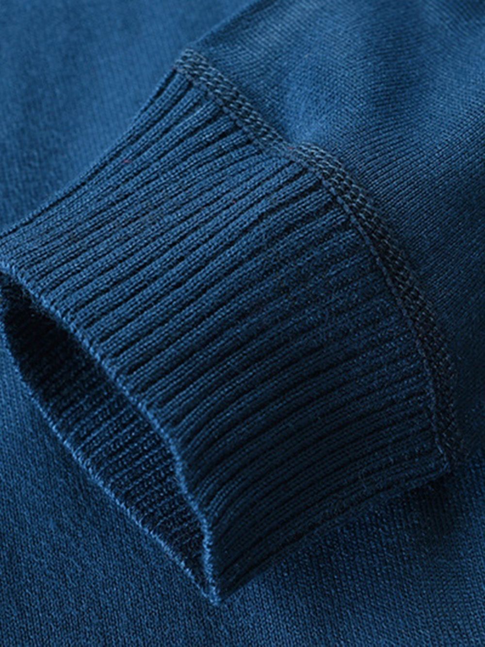 T-Shirt Met Lange Mouwen En Pullover Met Polohals En Kleurblokken