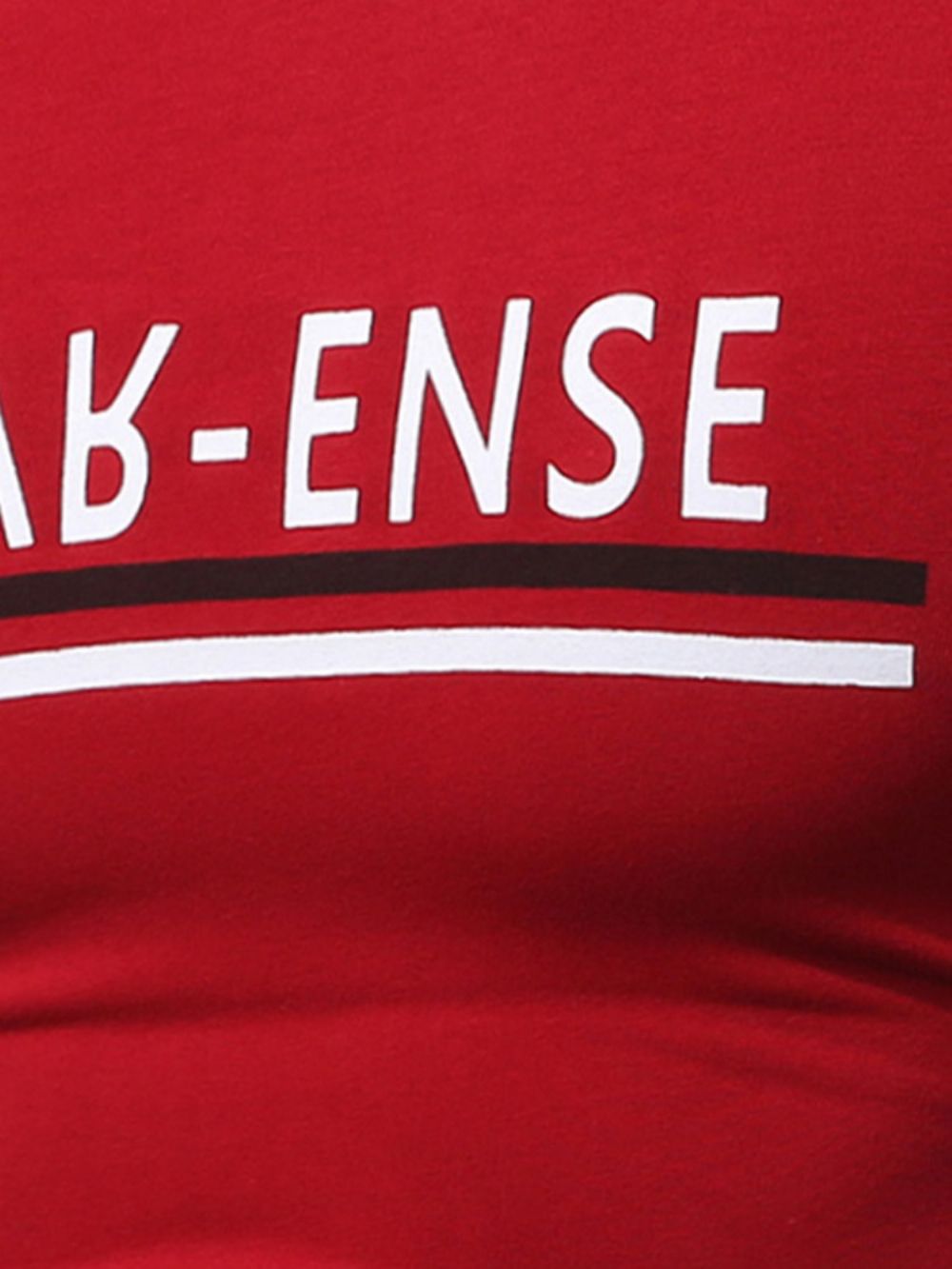 Vogue-T-Shirt Heren Met Ronde Hals En Korte Mouwen