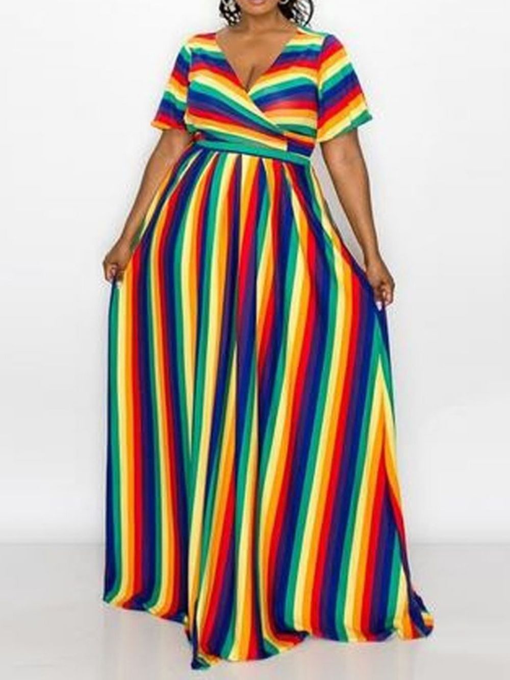 Casual Shirt Streep Rechte Tweedelige Sets Dames