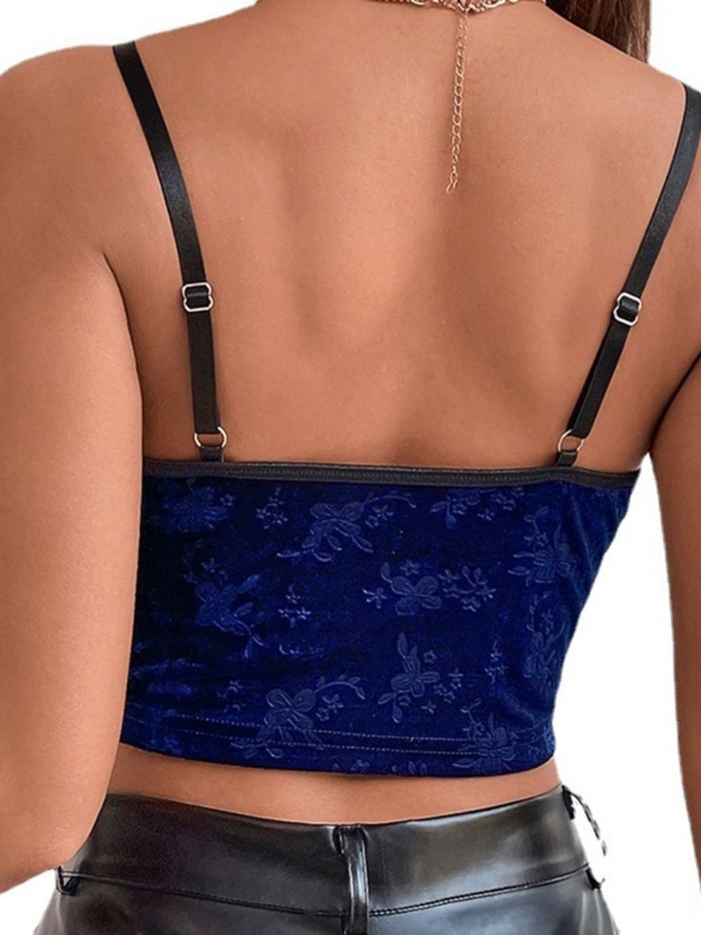 Backless Zomer Spaghettibandjes Korte Tanktop