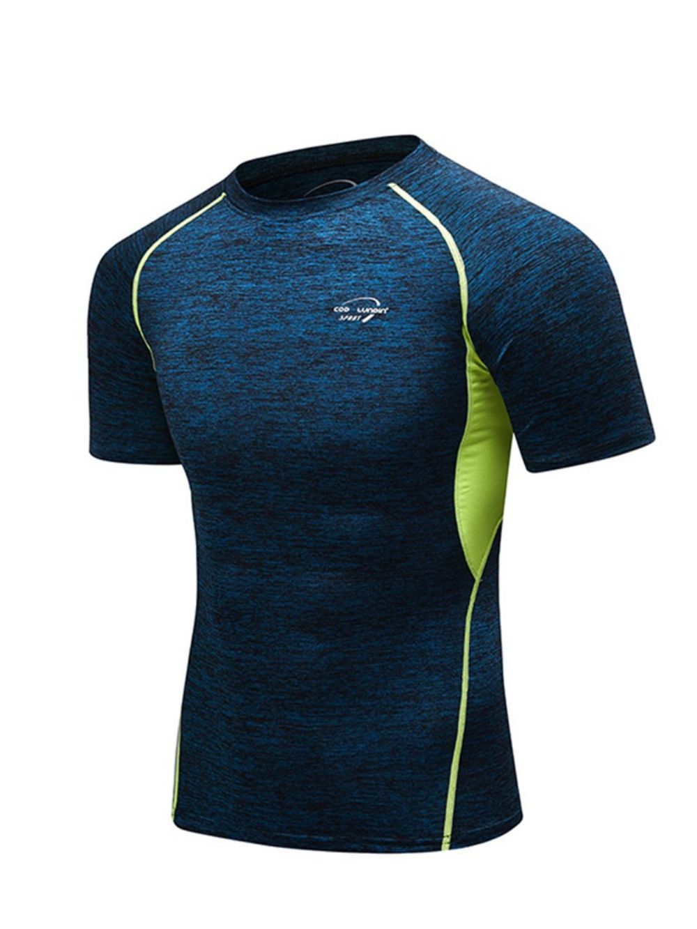 Ademende Sporttops Met Kleurblokken En Korte Mouwen Heren