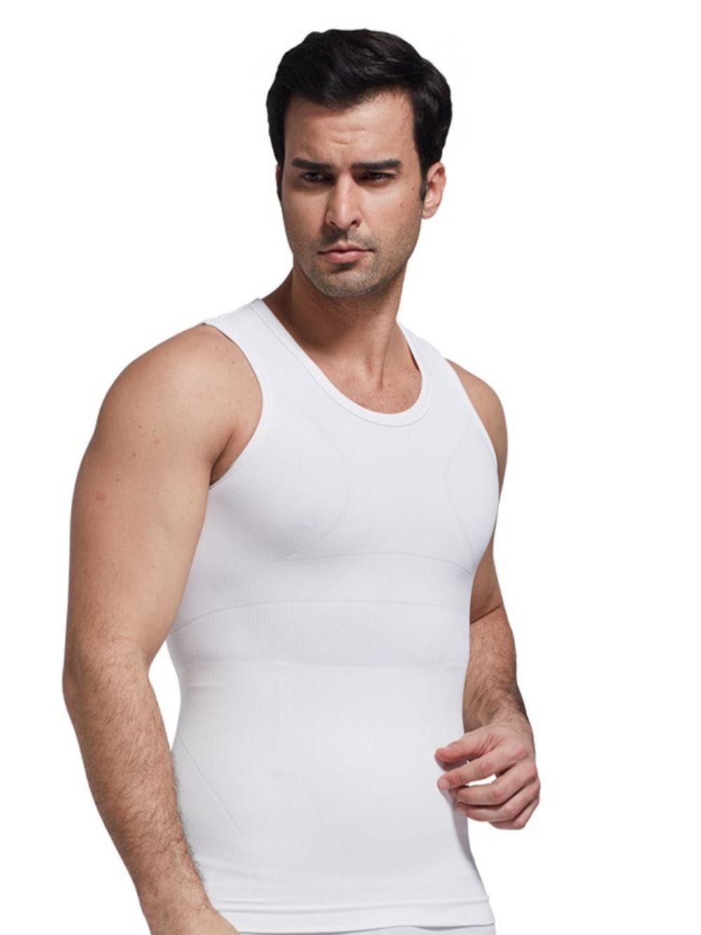 Anti-Zweet Ademend Lichaamsvormend Sportvest Heren