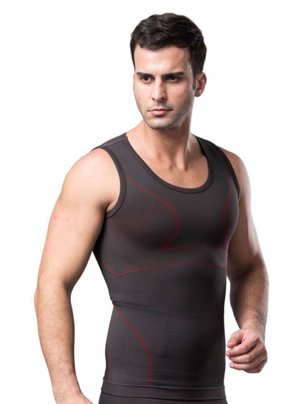 Anti-Zweet Ademend Lichaamsvormend Sportvest Heren