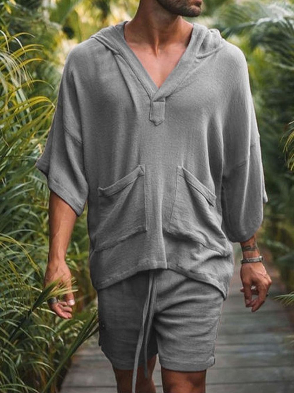 Effen Overhemd Casual Zomeroutfit