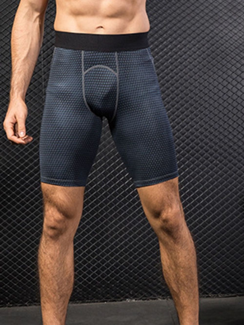 Effen Zomer Sneldrogende Hardloopsportbroek Heren