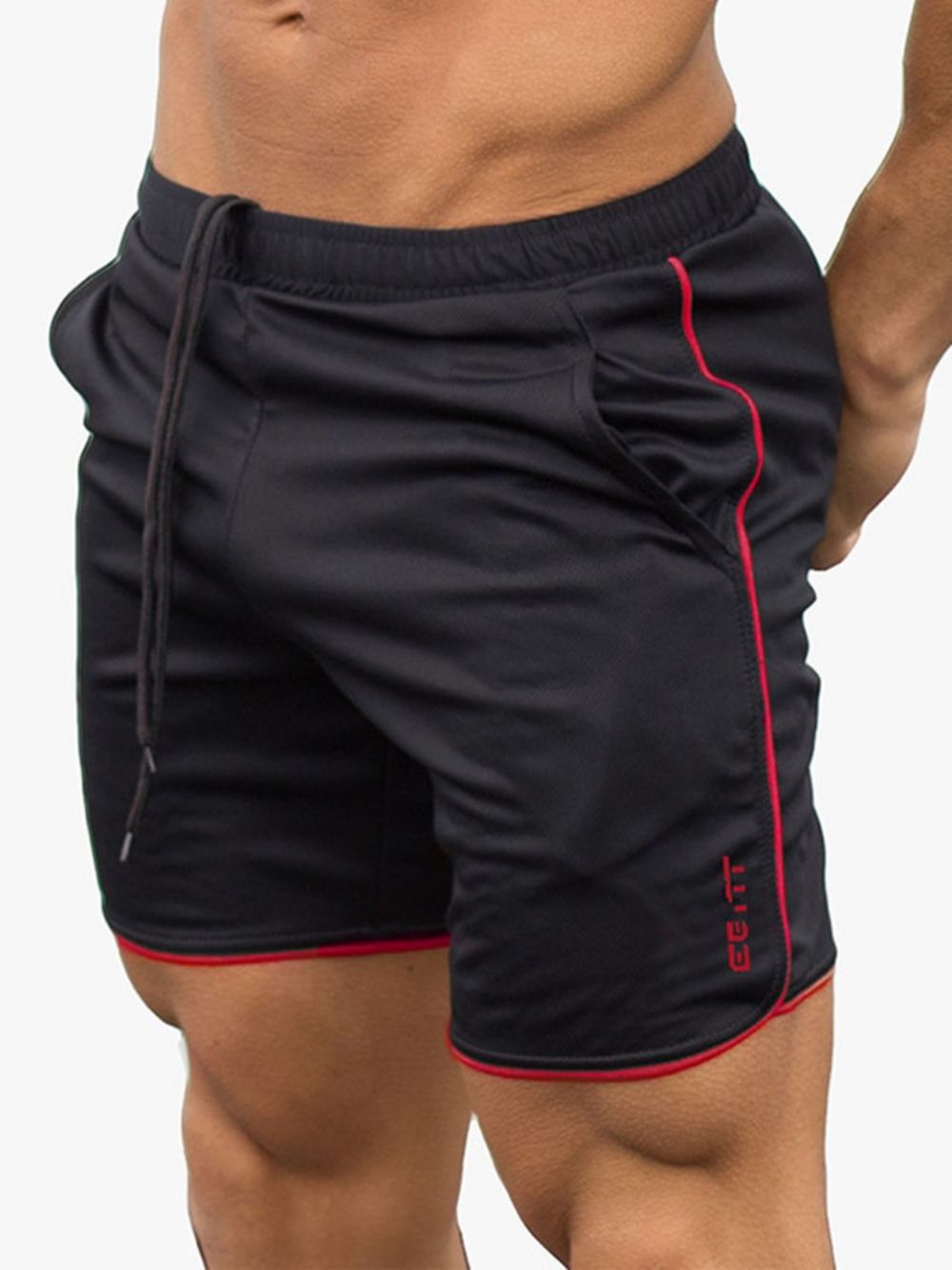 Lettershort Heren Hardloopsportbroek