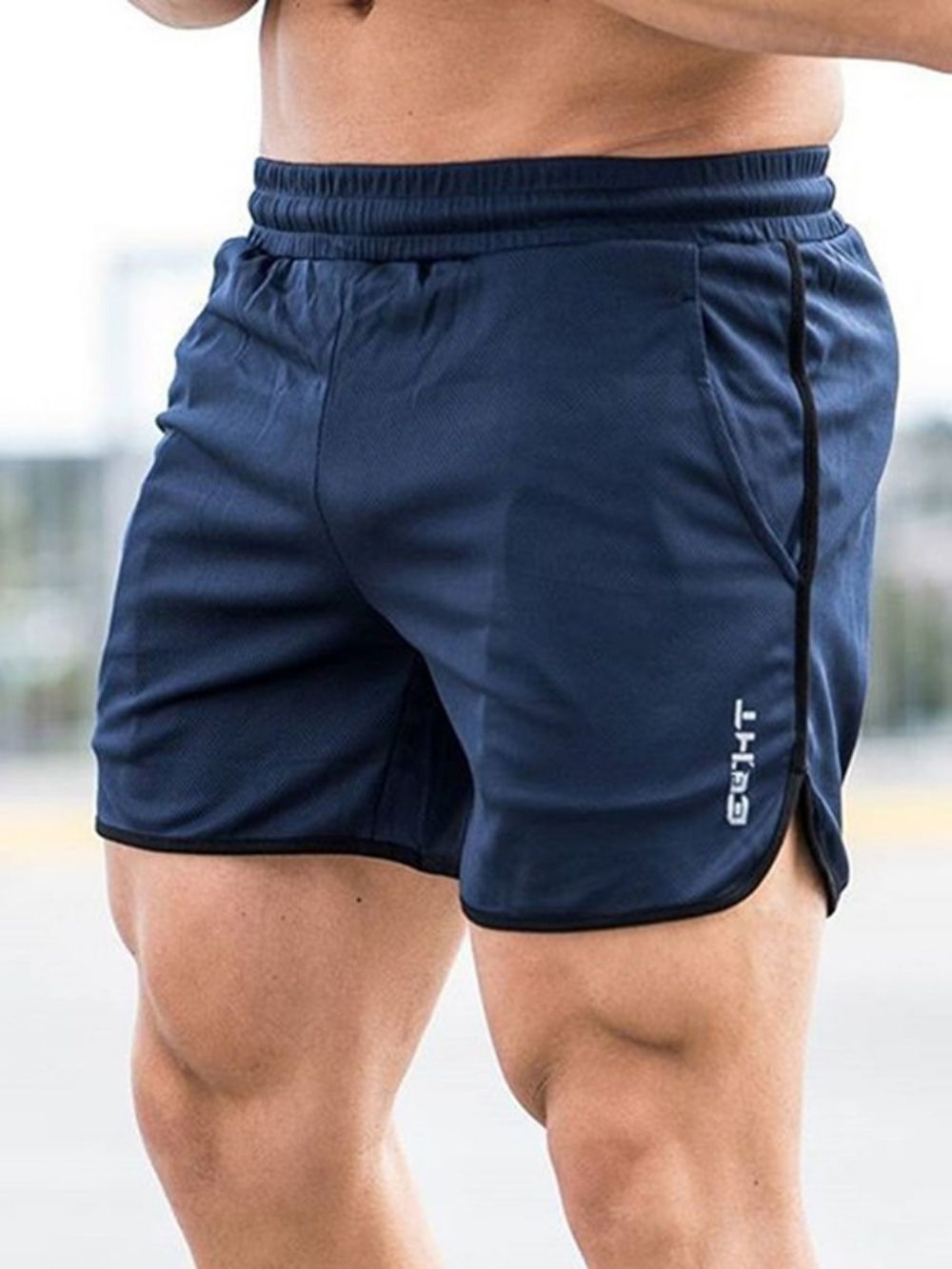 Lettershort Heren Hardloopsportbroek