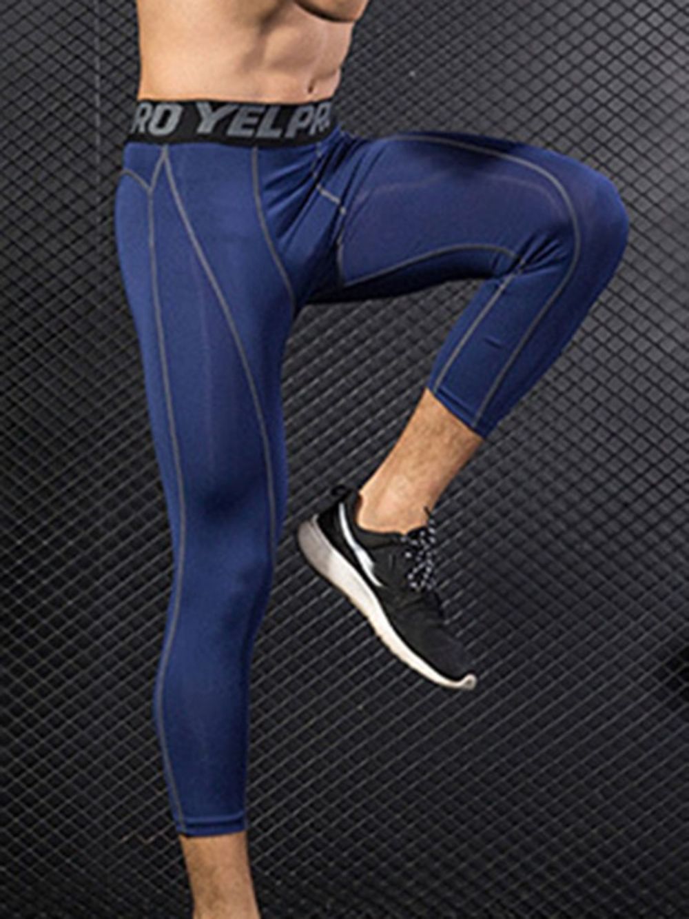 Sneldrogende Sportbroek Met Halfhoge Kuiten Heren