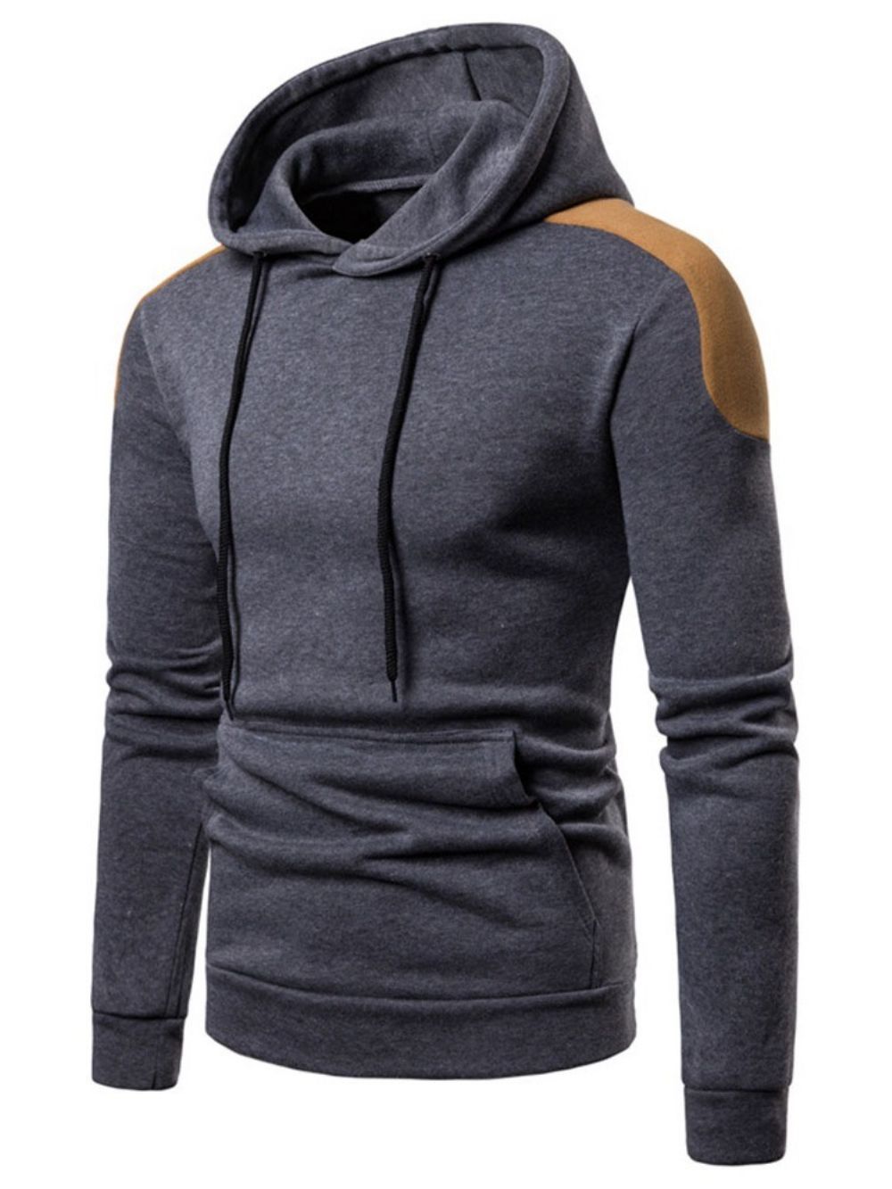 Pullover Met Kleurvlakken En Patchwork Herfsttrui Hoodies Heren