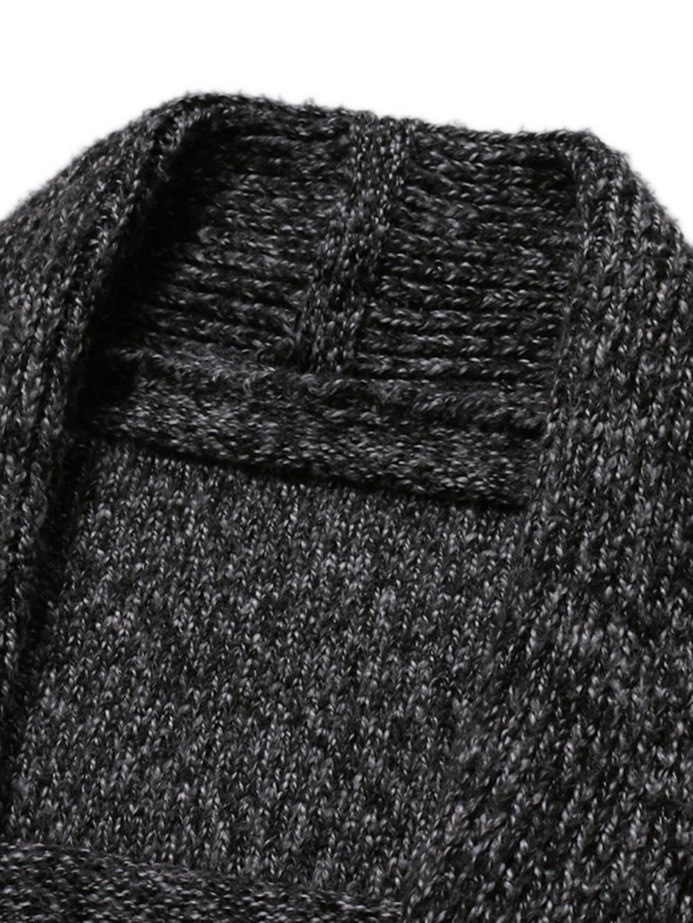 Slanke Herfsttrui Met Standaard Zakrevers