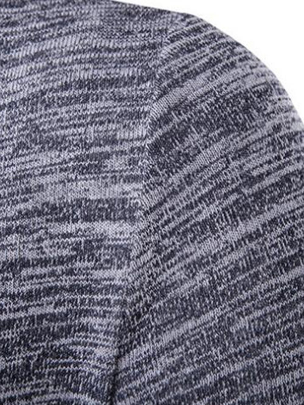 Vest Met Kleurvlakken Casual Gebreide Kleding Heren
