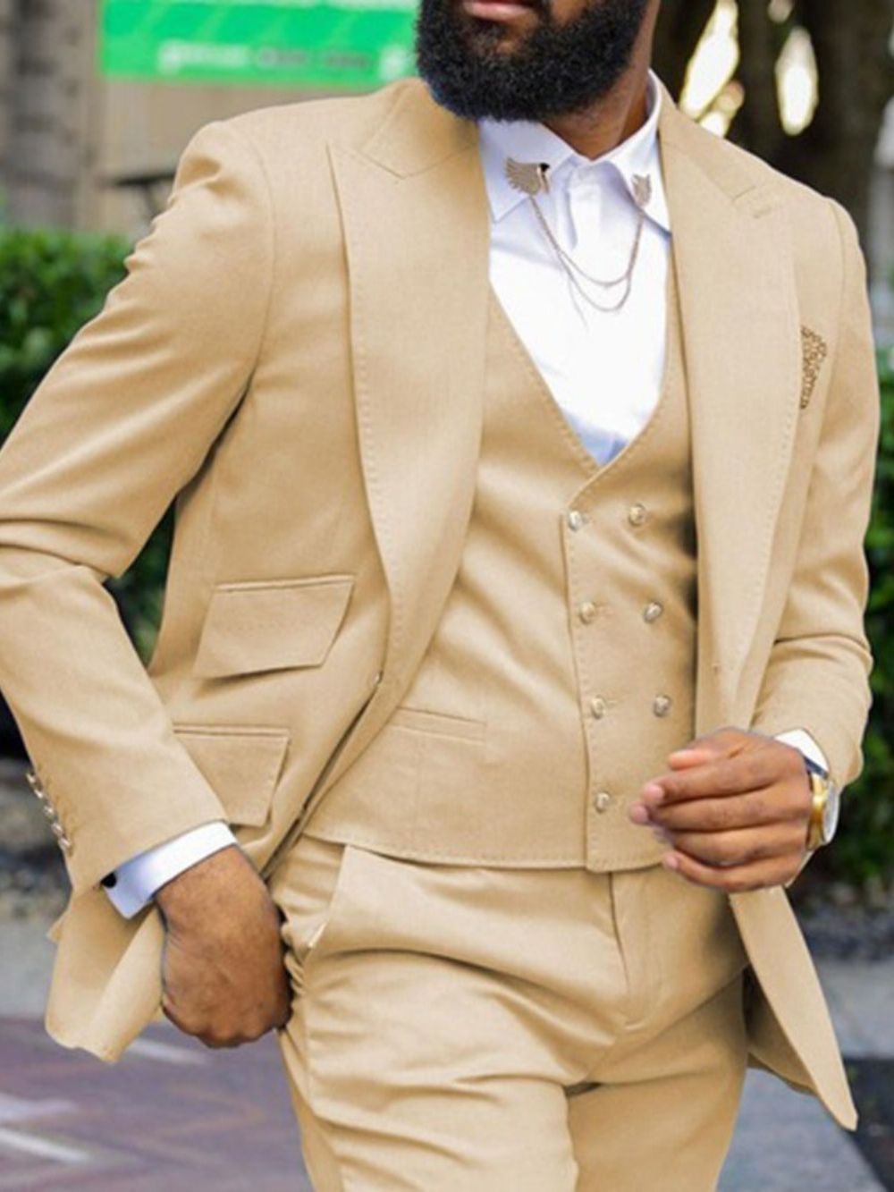 Ol Effen Blazer Jurk Pak