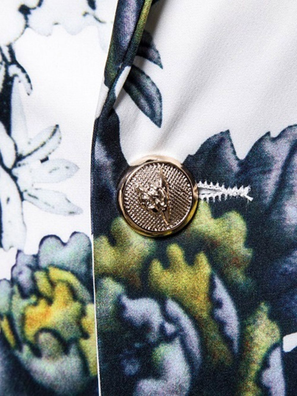 Vrijetijdsblazer Met Ingekeepte Revers En Bloemenprint