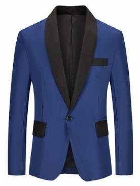 Vrijetijdsblazer Met Zak En Kleurblokken
