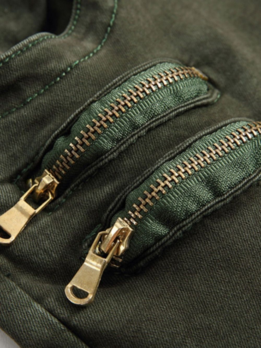 Pocket Effen Mode Vier Seizoenen Casual Broek