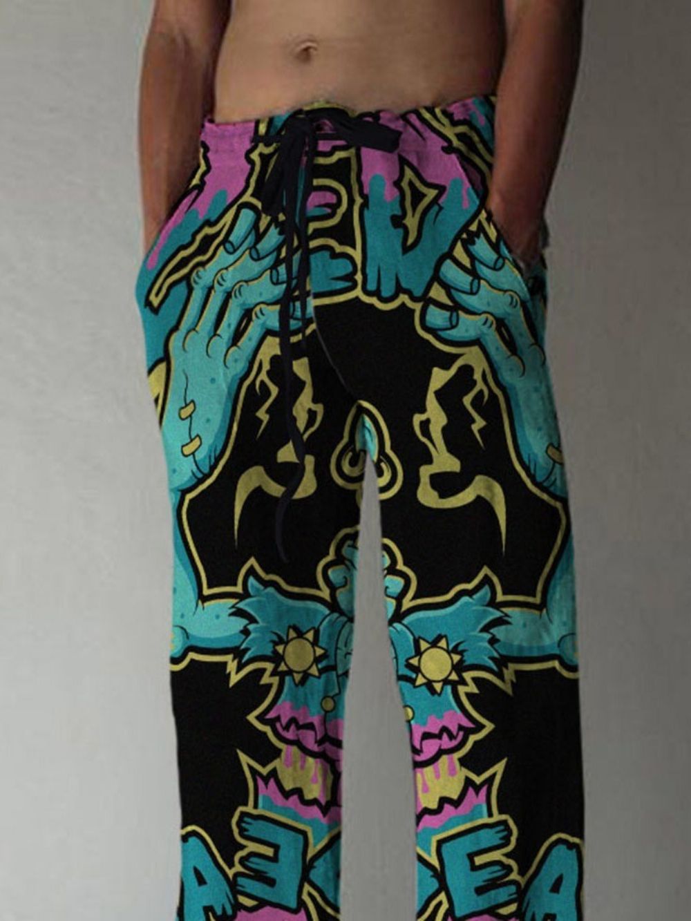 Rechte Casual Casual Broek Heren