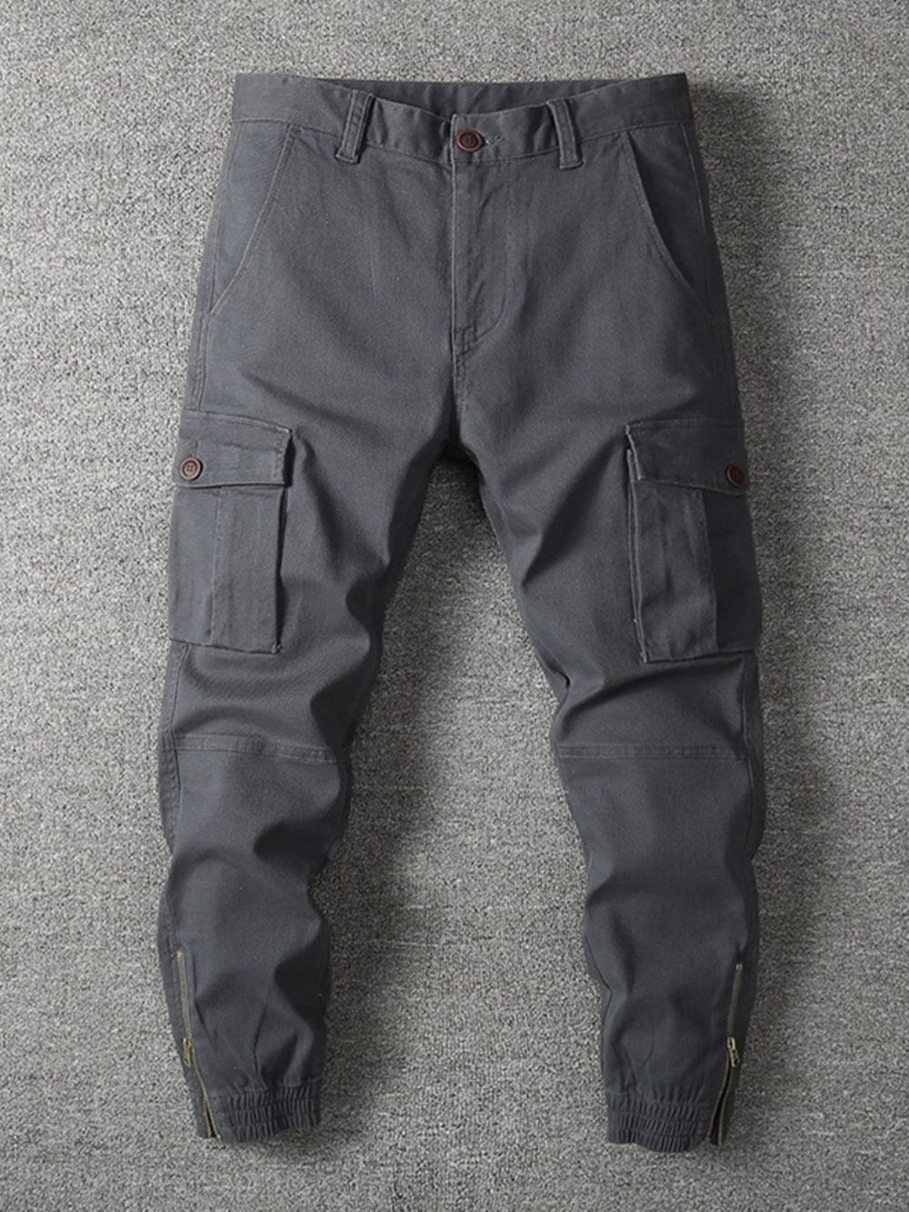 Vier Seizoenen Casual Broek Met Camouflageprint