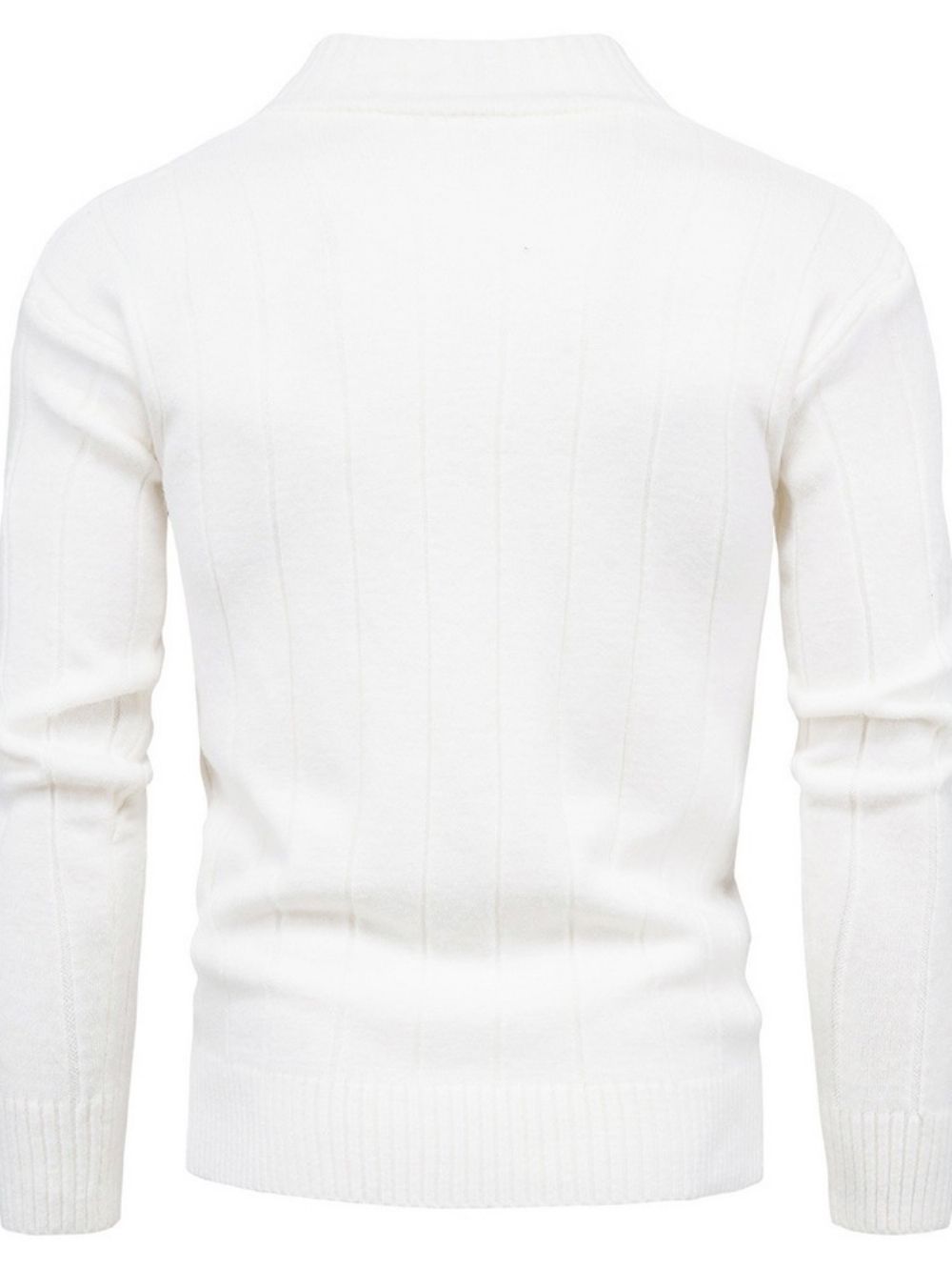 Opstaande Kraag Standaard Herfst Casual Trui