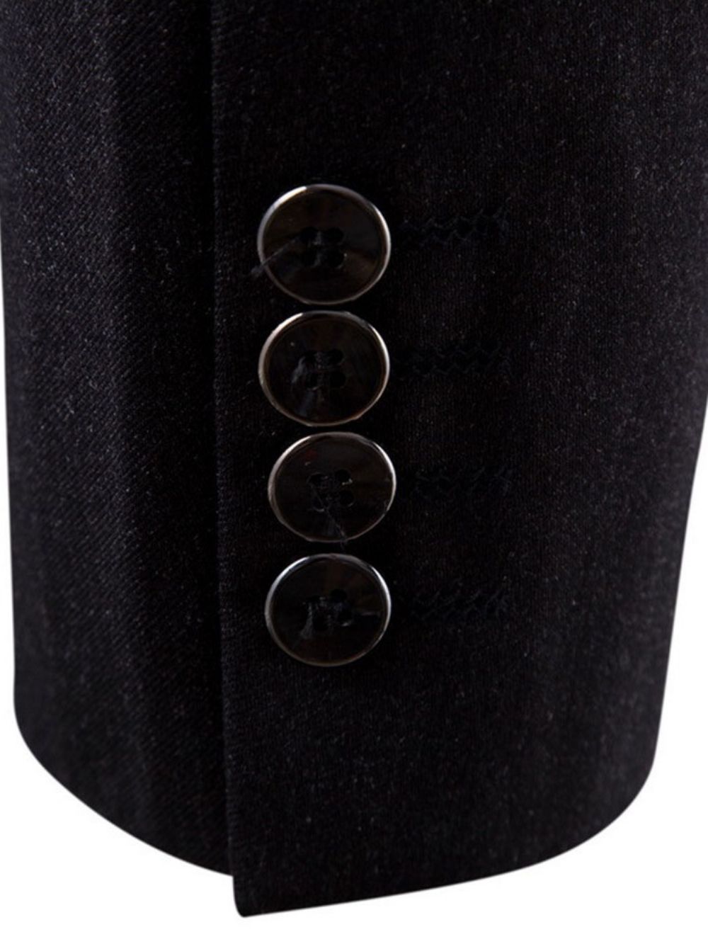 Effen Single-Breasted Blazer 2-Delig Herenkostuum