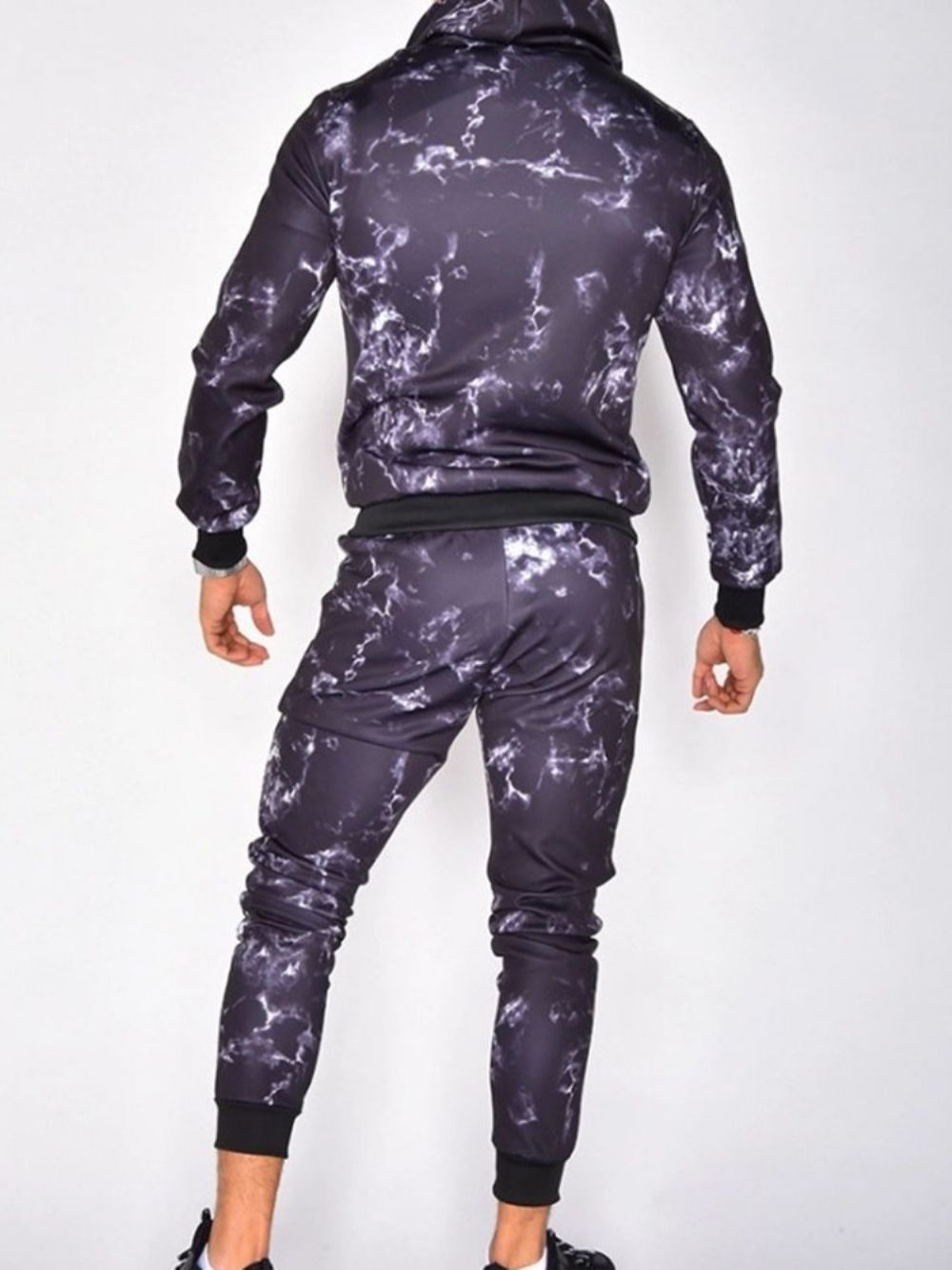 Mode Lente-Outfit Met Ritssluiting In Kleurblokken