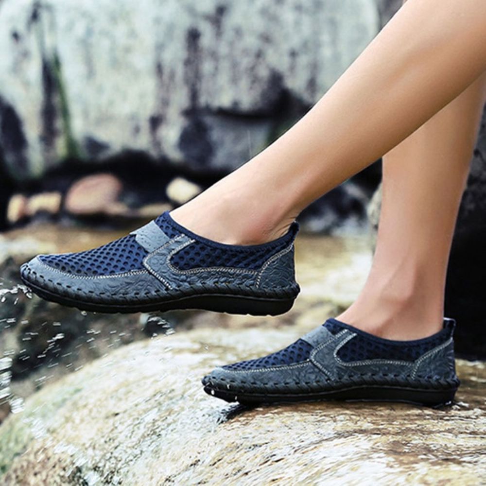 Mesh Holle Instappers Herenschoenen