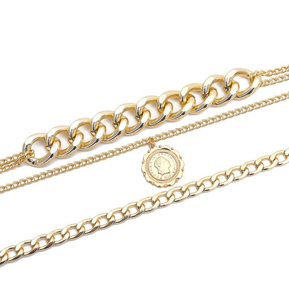 Gouden Hoepel Sexy Ketting