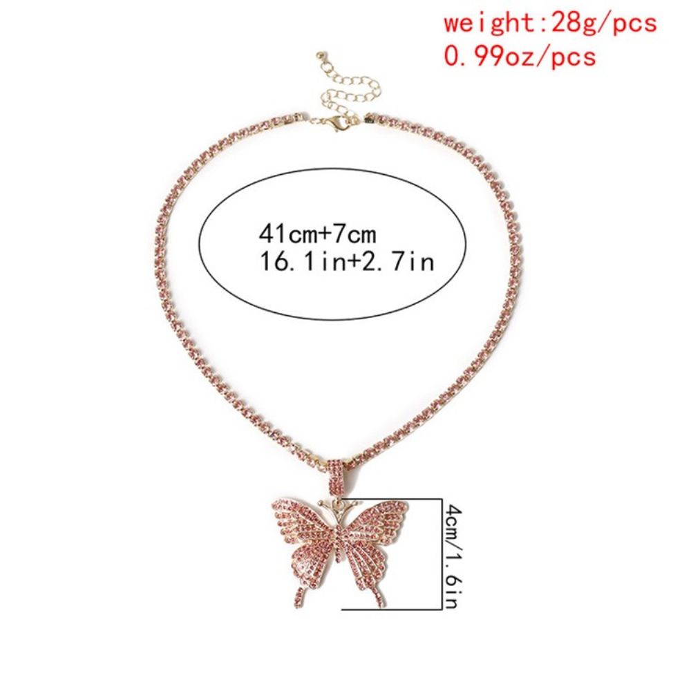 Hanger Ketting Diamante Vrouwelijke Kettingen