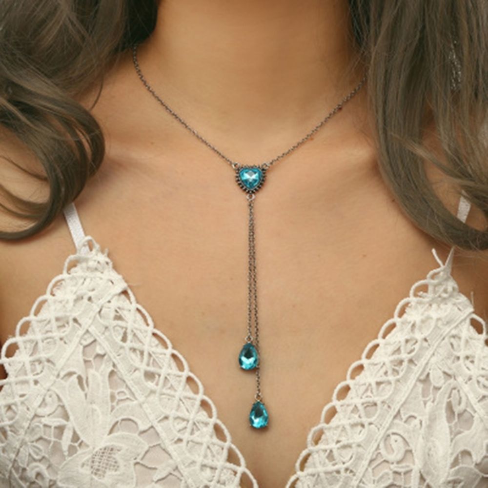 Hart Kristallen Ketting