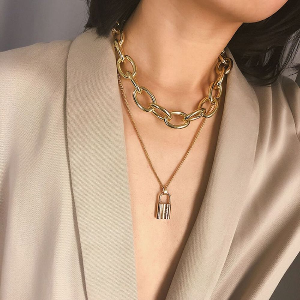 Vintage Chian Vrouwelijke Ketting