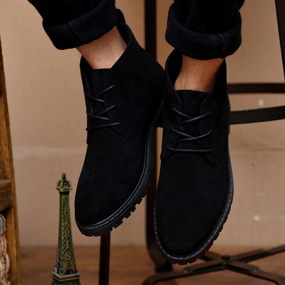 Casual Schoenen Heren Met Ronde Neus