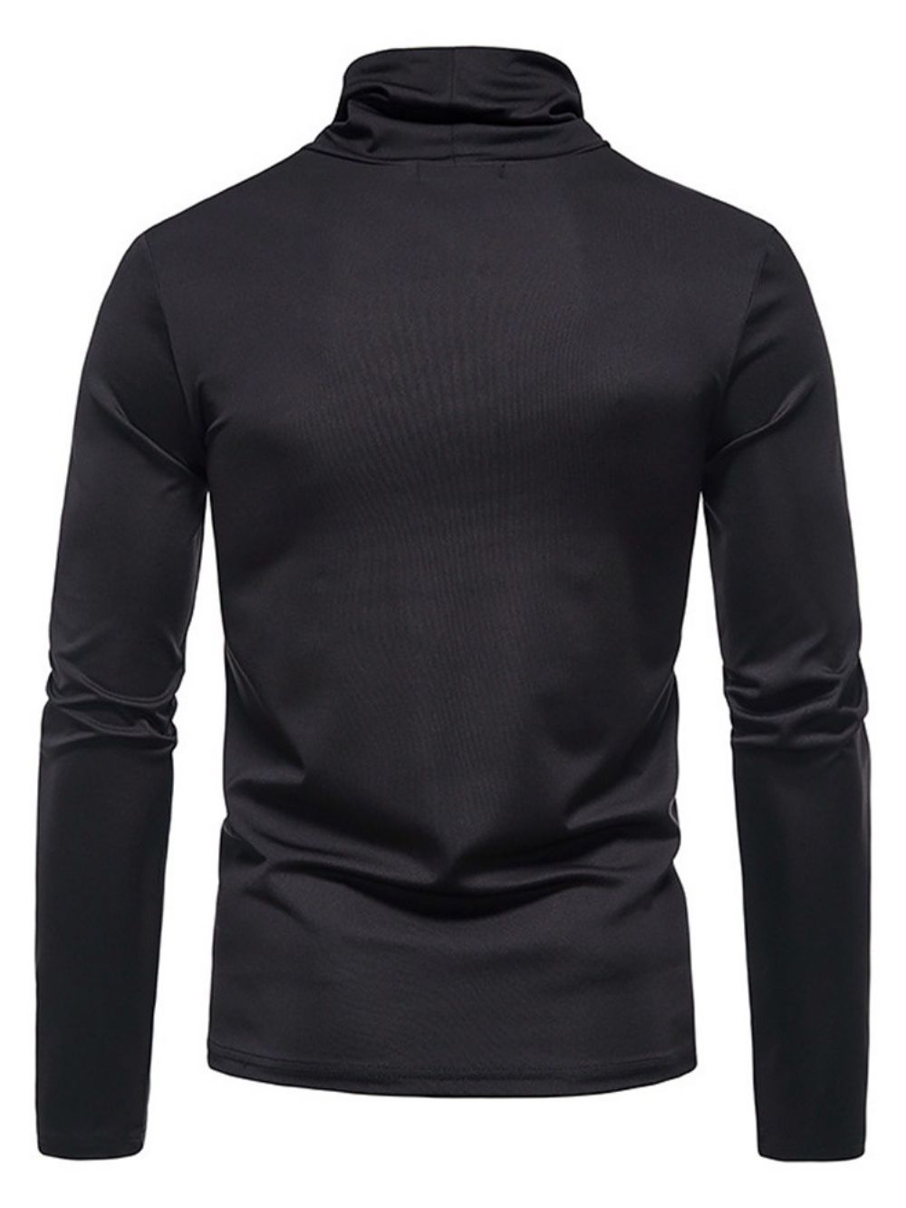 Casual Effen T-Shirt Met Lange Mouwen En Pullover
