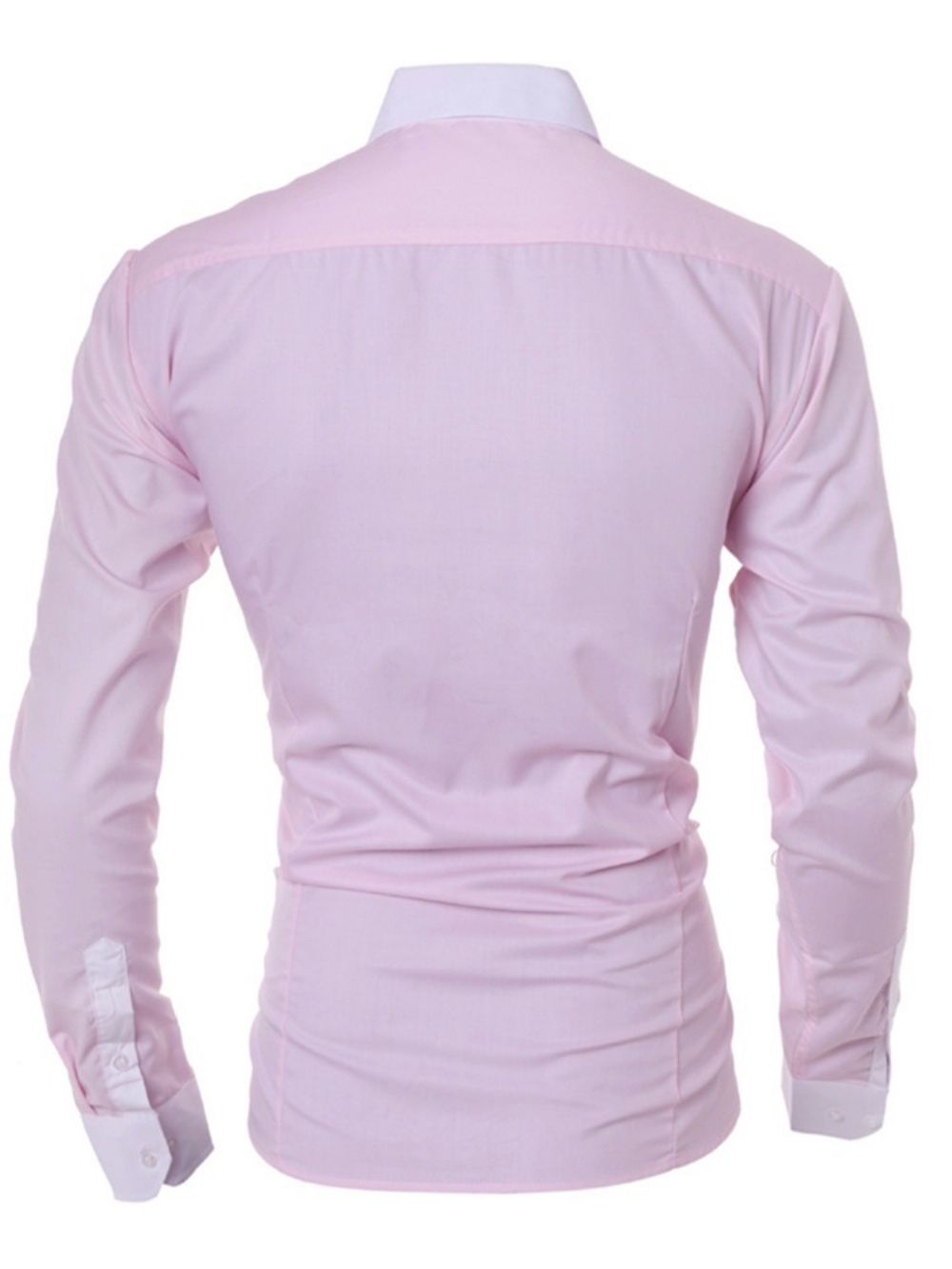Casual Patchwork Kleurenblok Single-Breasted Herfstshirt