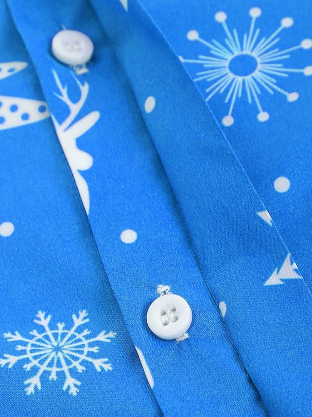 Europees Lente Slim Overhemd Met Print Revers