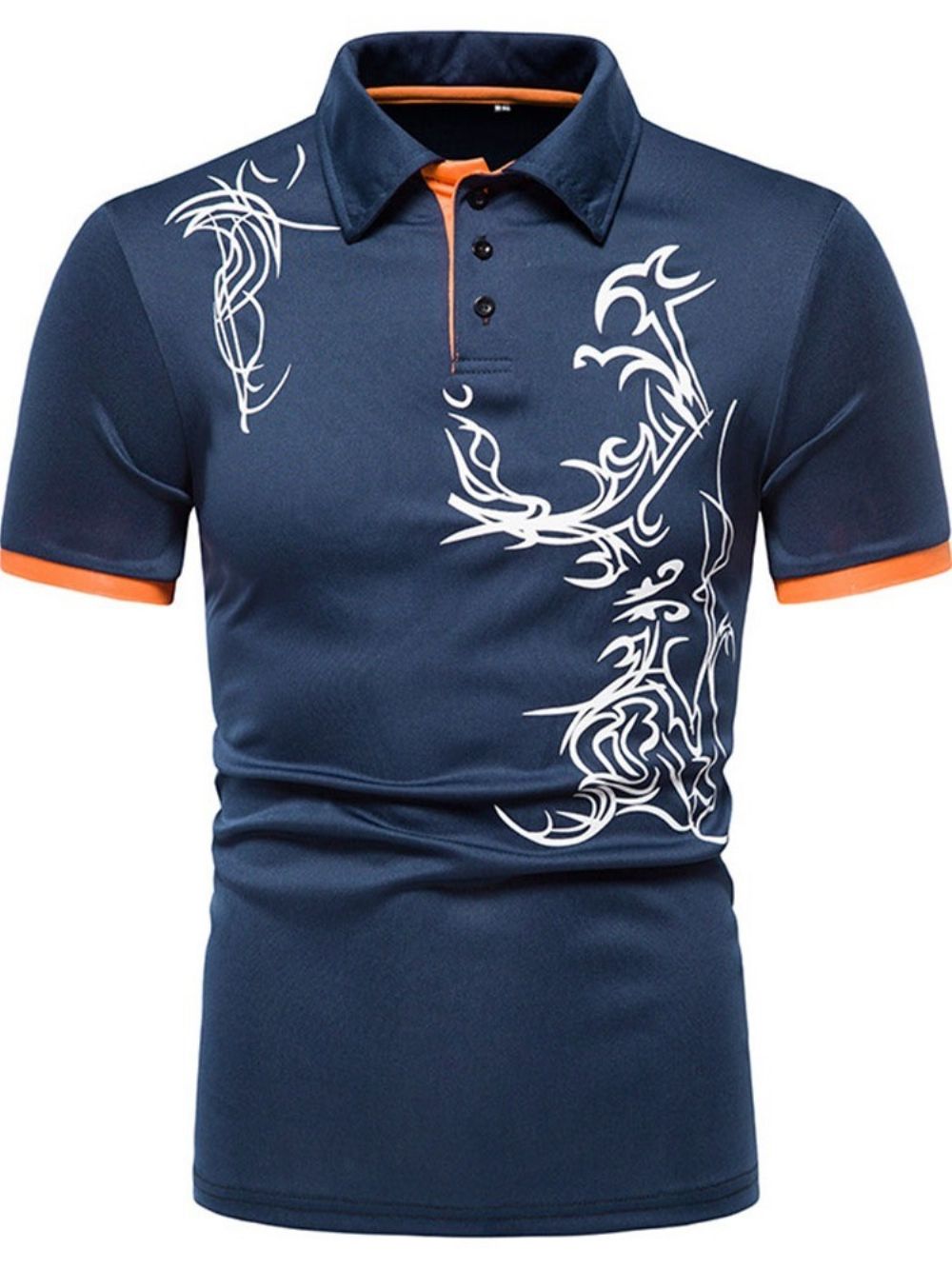 Polo Nek Sport Knop Heren Poloshirt