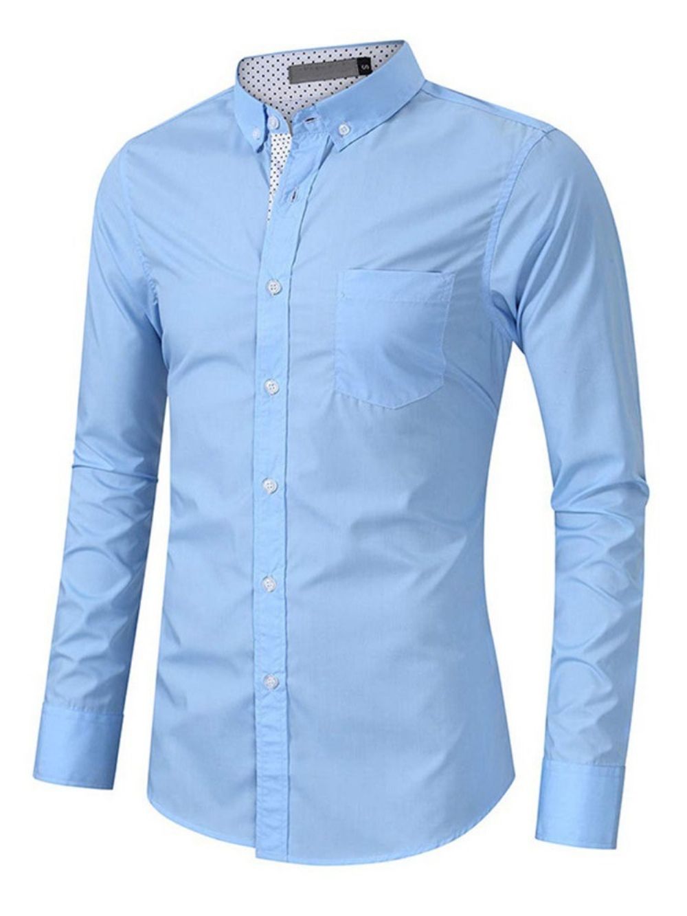 Reverszak Ol Heren Slim Single-Breasted Overhemd