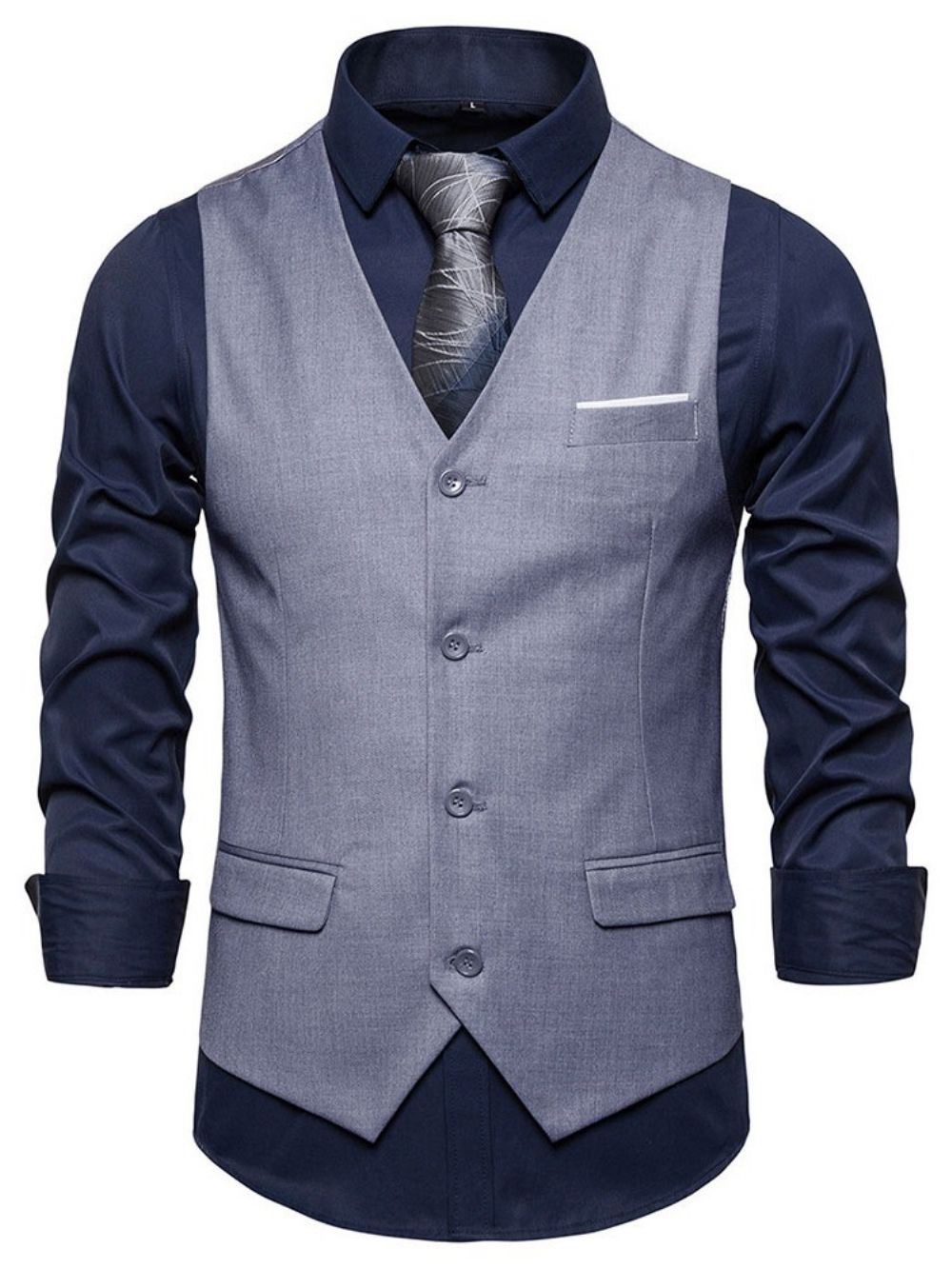 Formele Gilet Heren Met Knopen