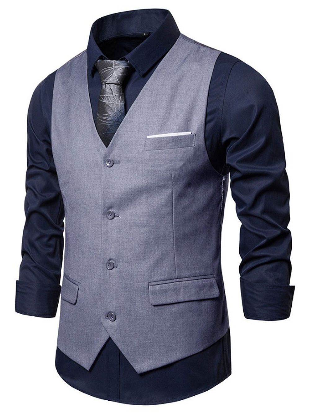 Formele Gilet Heren Met Knopen
