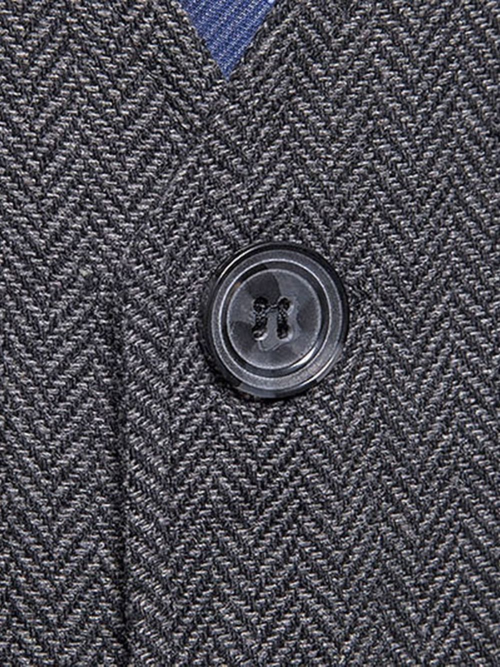 Knoop Kleurblok V-Hals Ol Lente Gilet