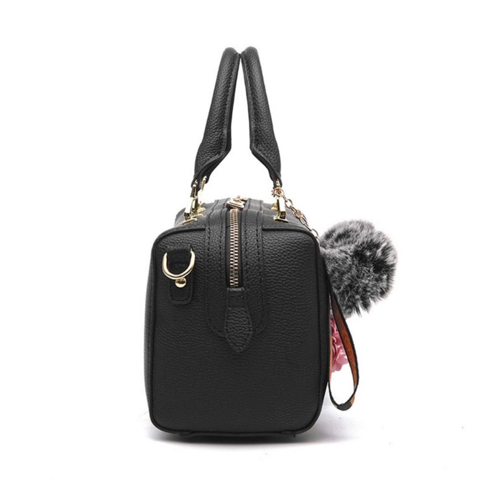 Mode Bloemen Handtas Met Rits Dames