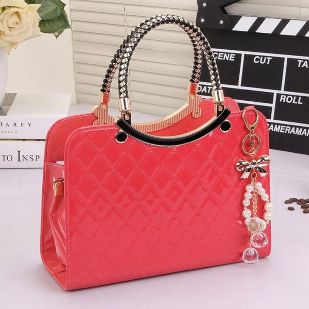 Trendy Geruite Handtas