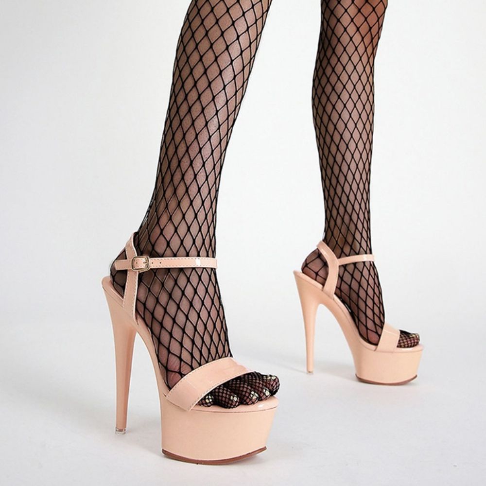 Gesp Toe Ring Effen Sandalen